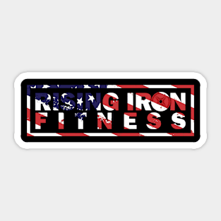 Rising Iron Fitness - Patriot Sticker